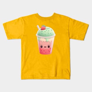 Watermelon Slush cute kawaii Kids T-Shirt